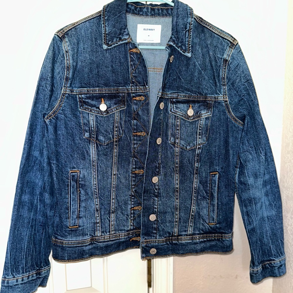 Old Navy Dark Blue Denim Jacket